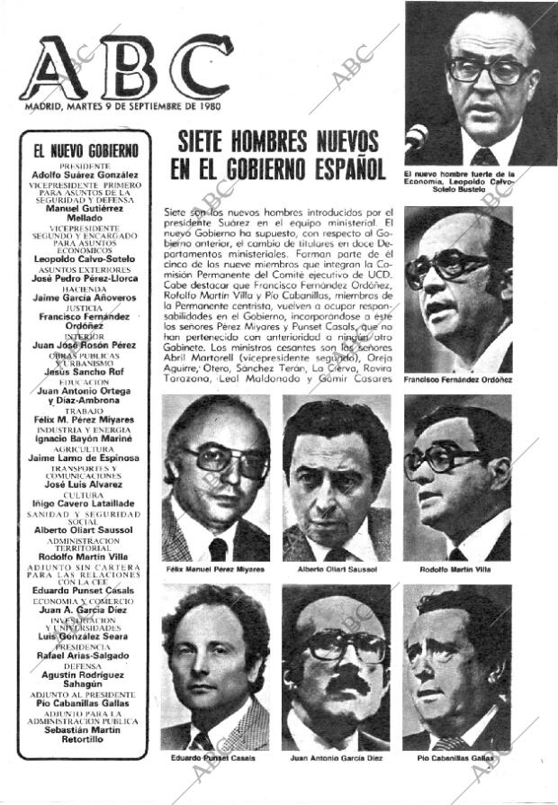 ABC MADRID 09-09-1980 página 1
