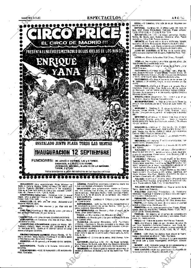 ABC MADRID 09-09-1980 página 63