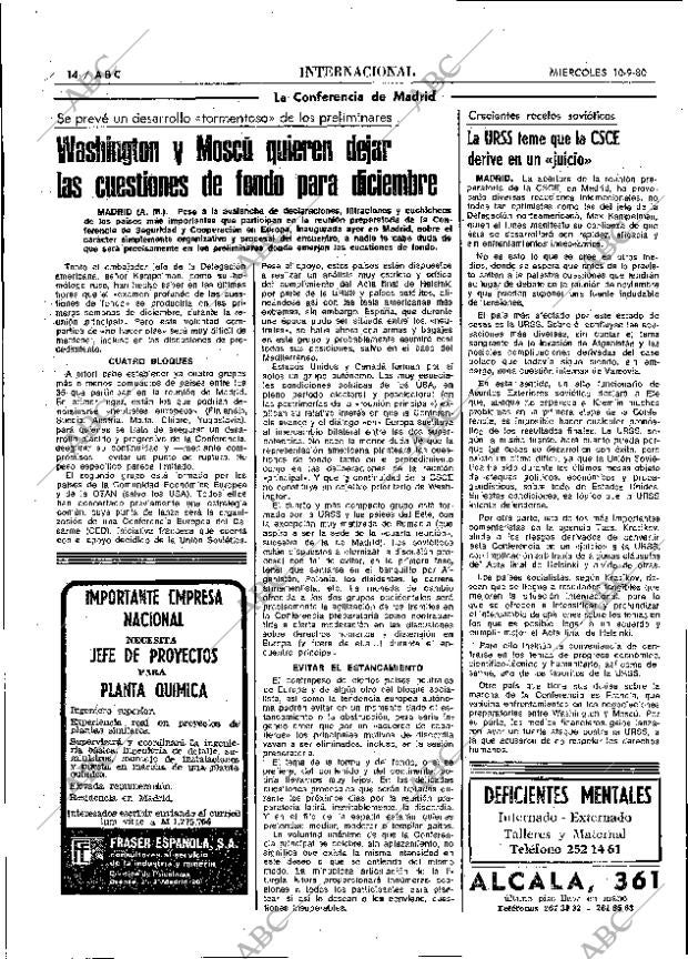 ABC MADRID 10-09-1980 página 22