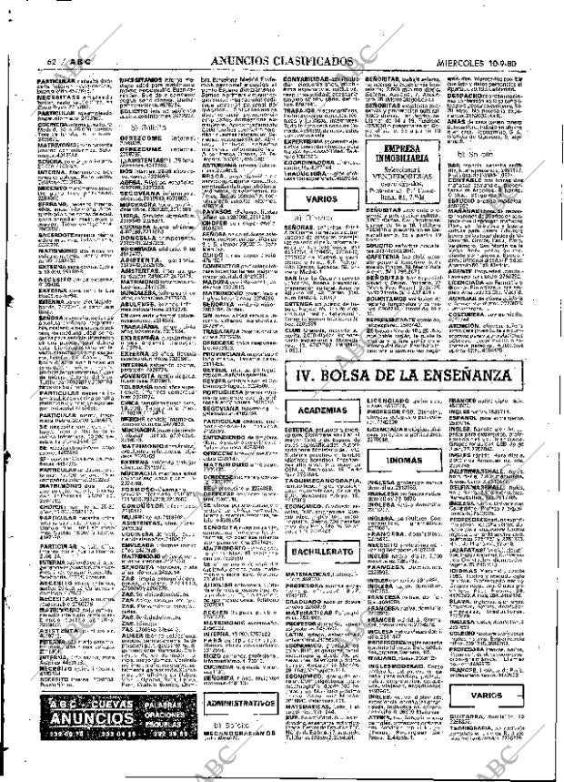 ABC MADRID 10-09-1980 página 70