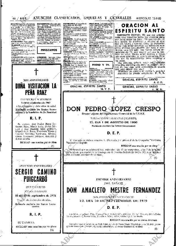 ABC MADRID 10-09-1980 página 74