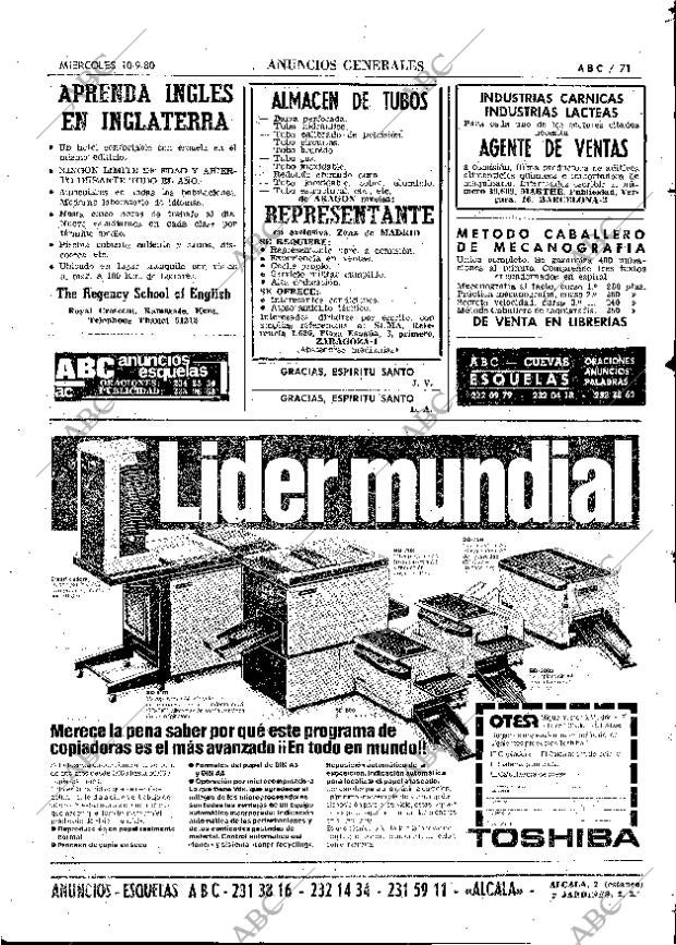 ABC MADRID 10-09-1980 página 79