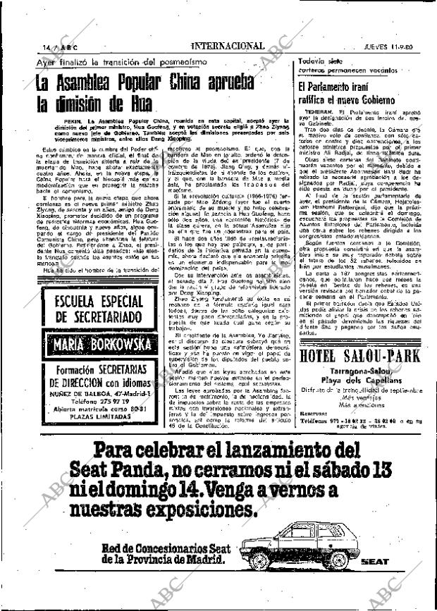 ABC MADRID 11-09-1980 página 22