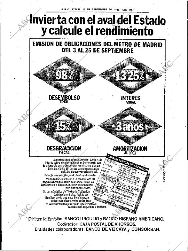 ABC SEVILLA 11-09-1980 página 26