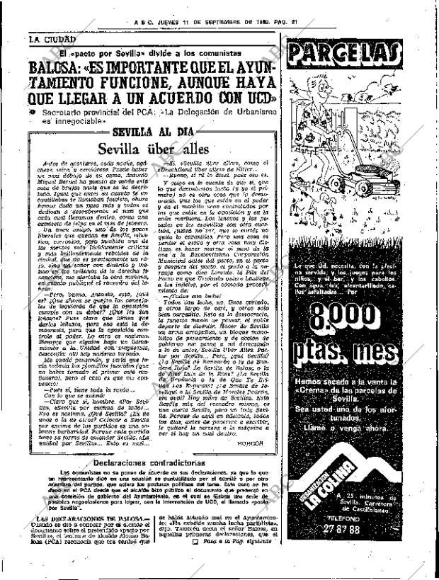 ABC SEVILLA 11-09-1980 página 27