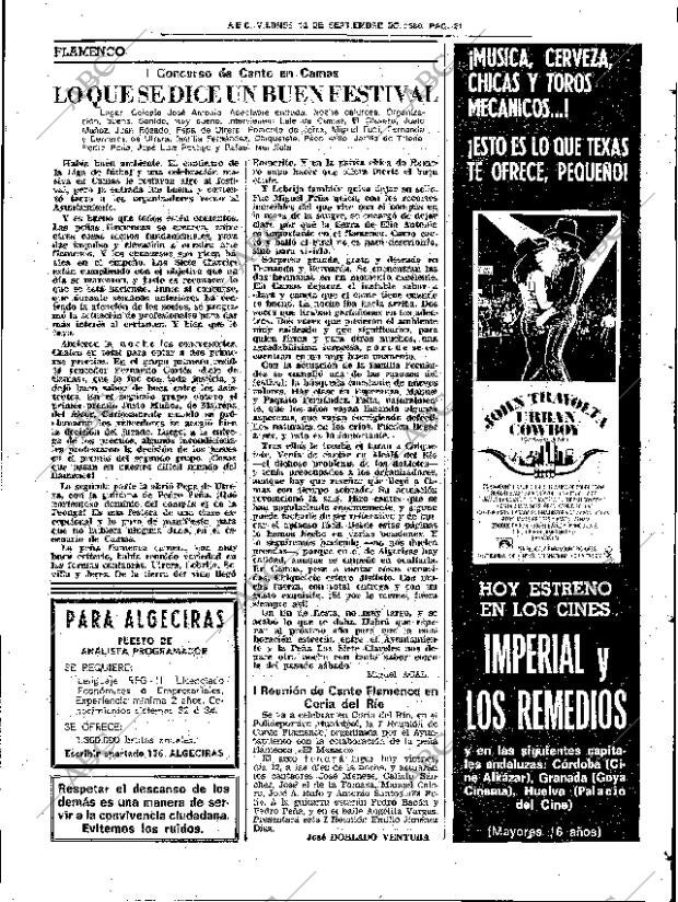 ABC SEVILLA 12-09-1980 página 43