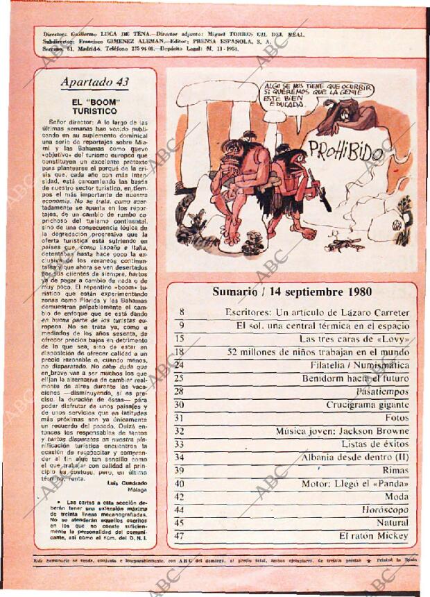 ABC MADRID 14-09-1980 página 108
