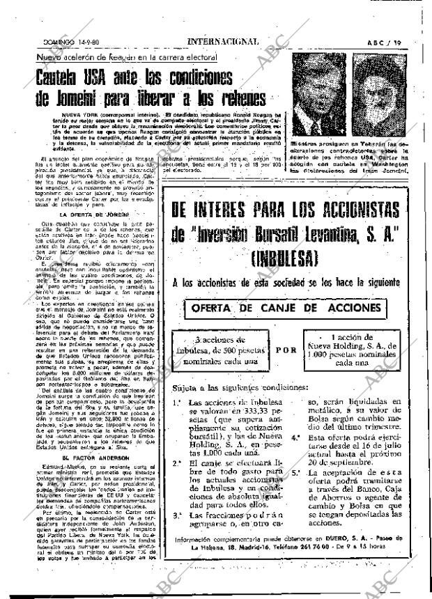 ABC MADRID 14-09-1980 página 31
