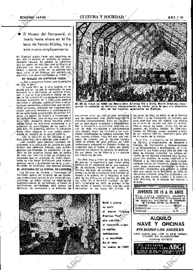 ABC MADRID 14-09-1980 página 43