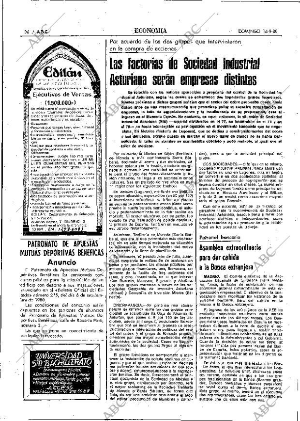 ABC MADRID 14-09-1980 página 48
