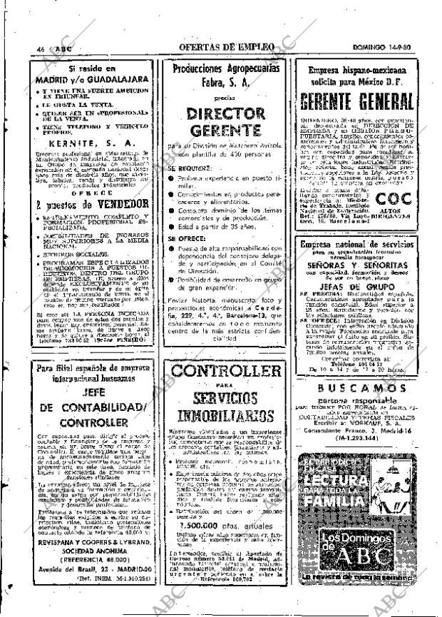 ABC MADRID 14-09-1980 página 58