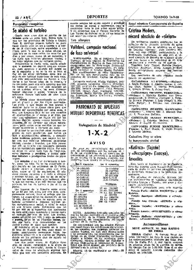 ABC MADRID 14-09-1980 página 64