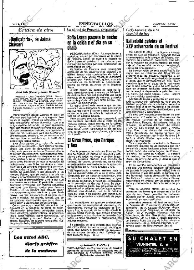 ABC MADRID 14-09-1980 página 66