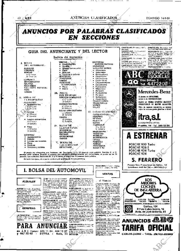 ABC MADRID 14-09-1980 página 74