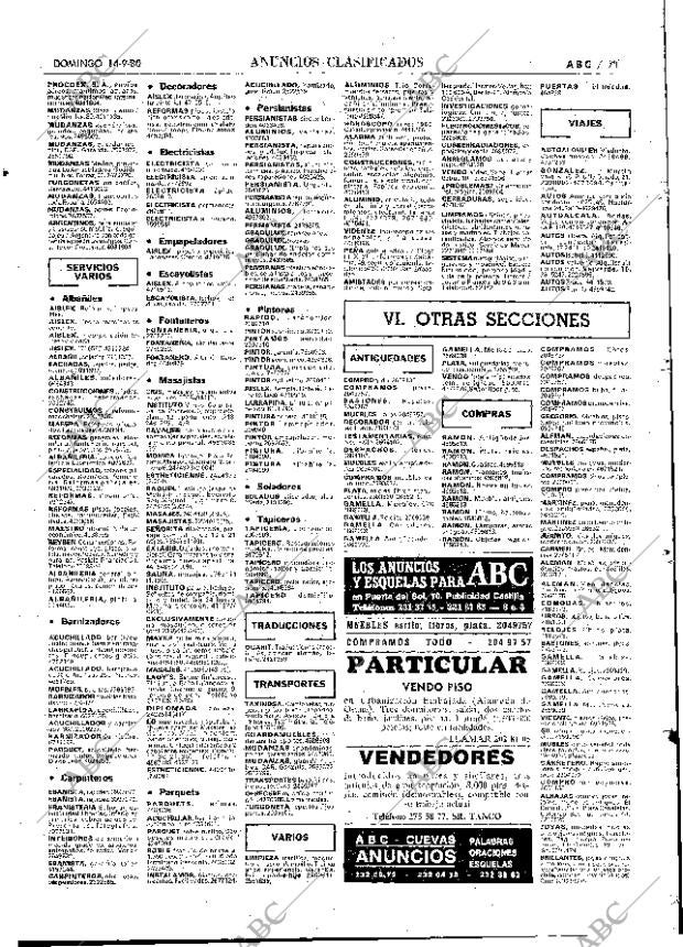 ABC MADRID 14-09-1980 página 83