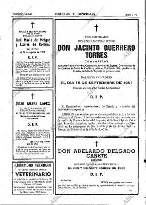 ABC MADRID 14-09-1980 página 87