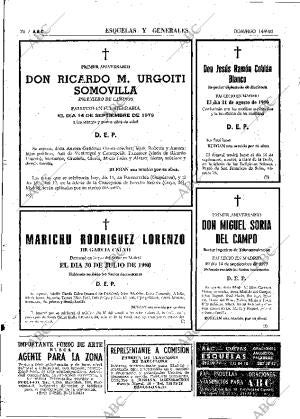 ABC MADRID 14-09-1980 página 88