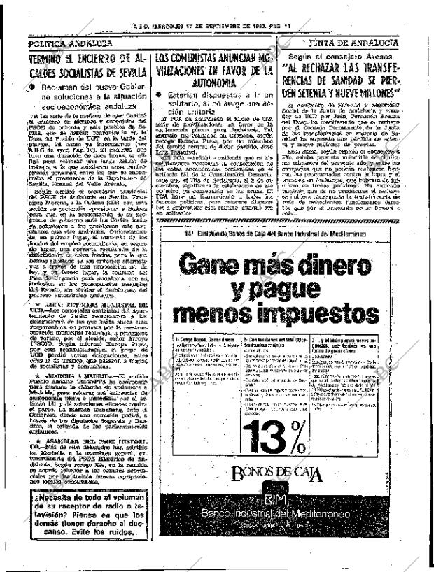 ABC SEVILLA 17-09-1980 página 19