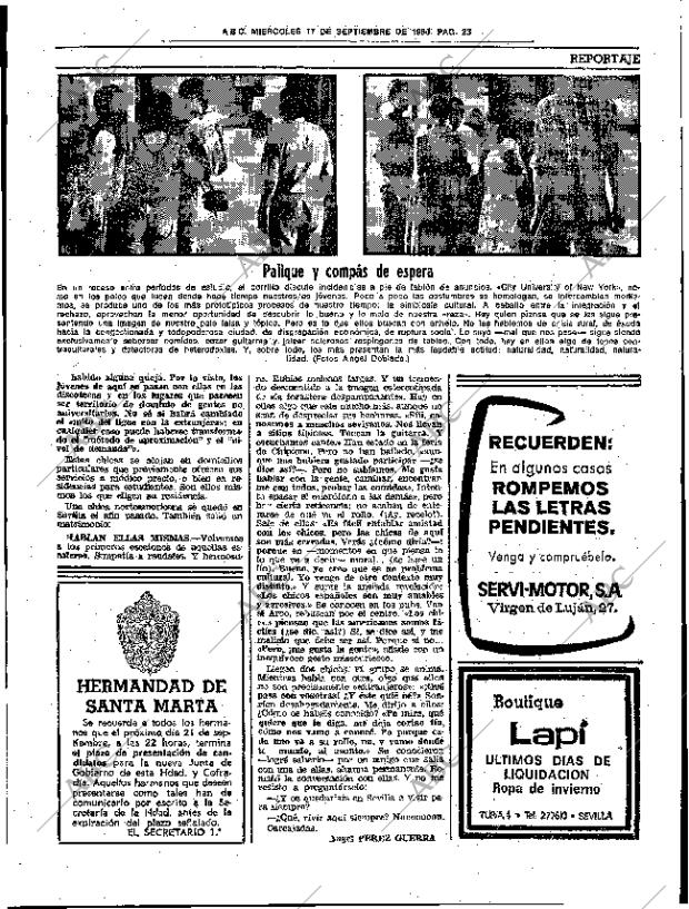 ABC SEVILLA 17-09-1980 página 31