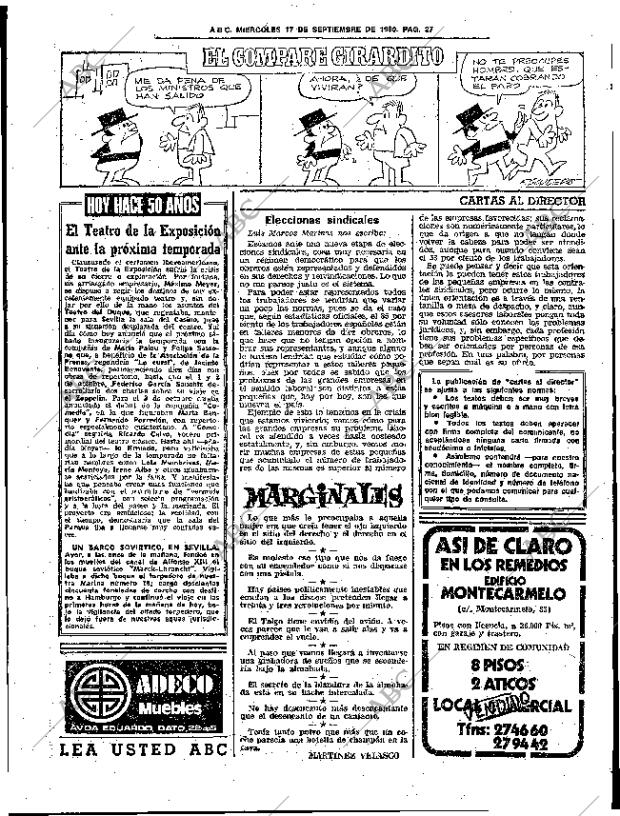 ABC SEVILLA 17-09-1980 página 35