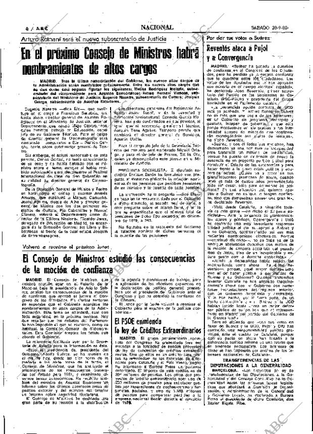 ABC MADRID 20-09-1980 página 14