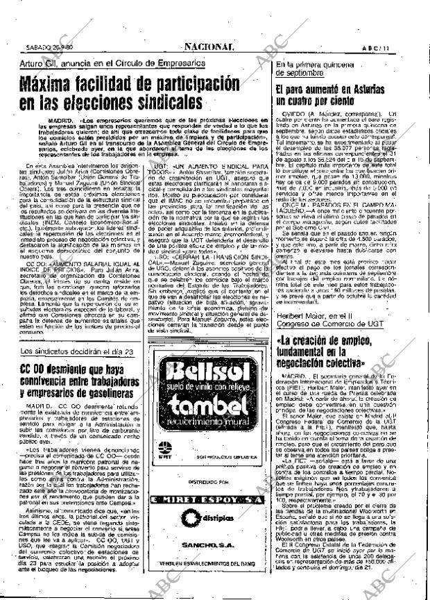 ABC MADRID 20-09-1980 página 19