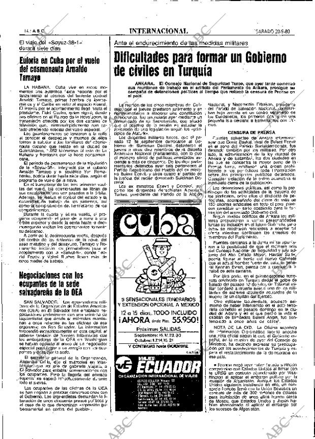 ABC MADRID 20-09-1980 página 22