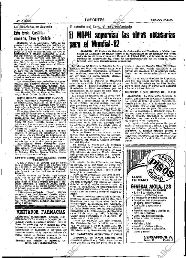 ABC MADRID 20-09-1980 página 50