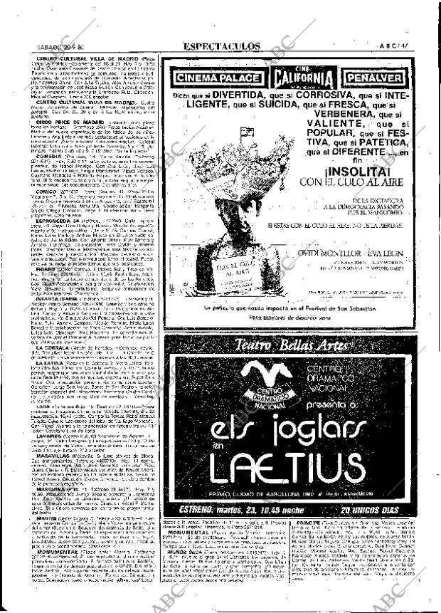 ABC MADRID 20-09-1980 página 55