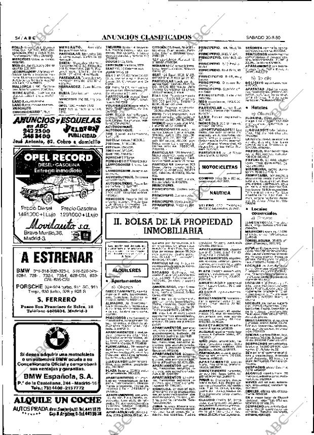 ABC MADRID 20-09-1980 página 62