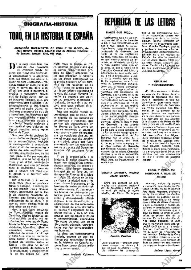 BLANCO Y NEGRO MADRID 24-09-1980 página 49