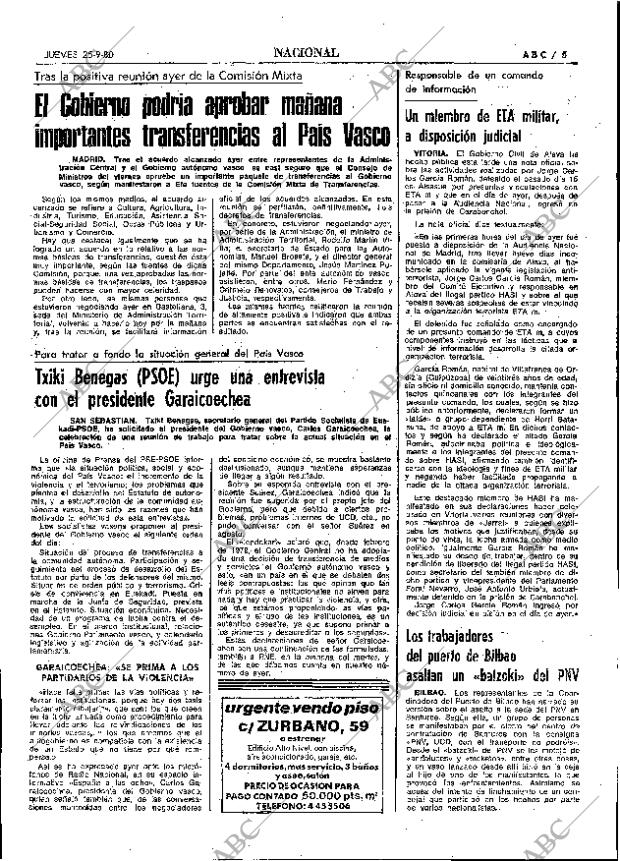ABC MADRID 25-09-1980 página 17