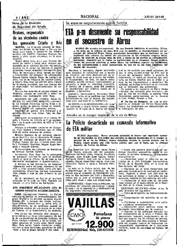 ABC MADRID 25-09-1980 página 18