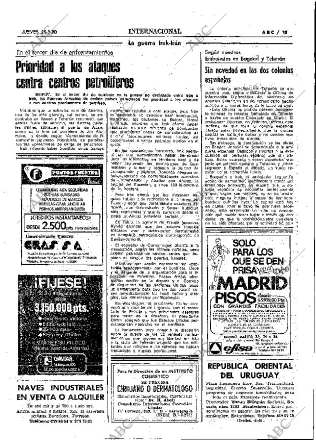 ABC MADRID 25-09-1980 página 27