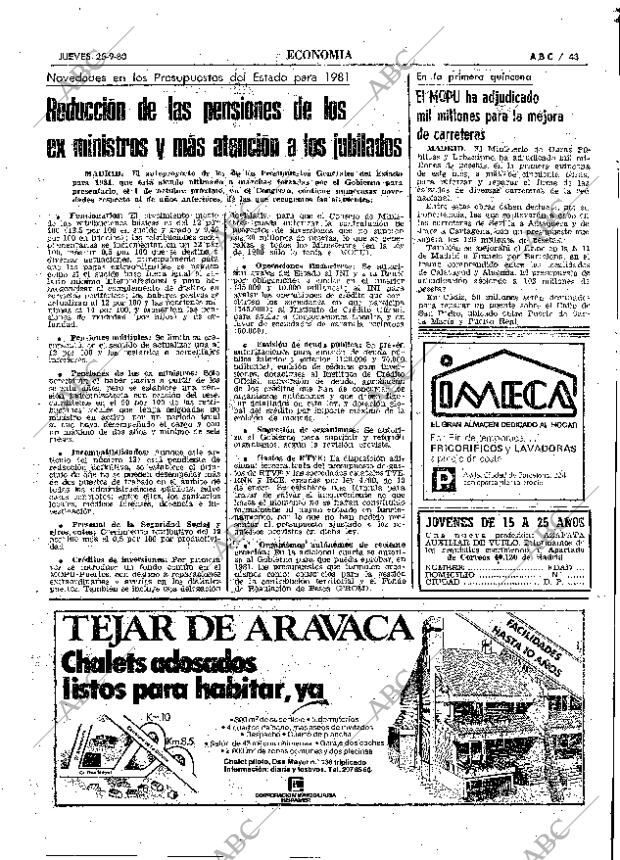 ABC MADRID 25-09-1980 página 55