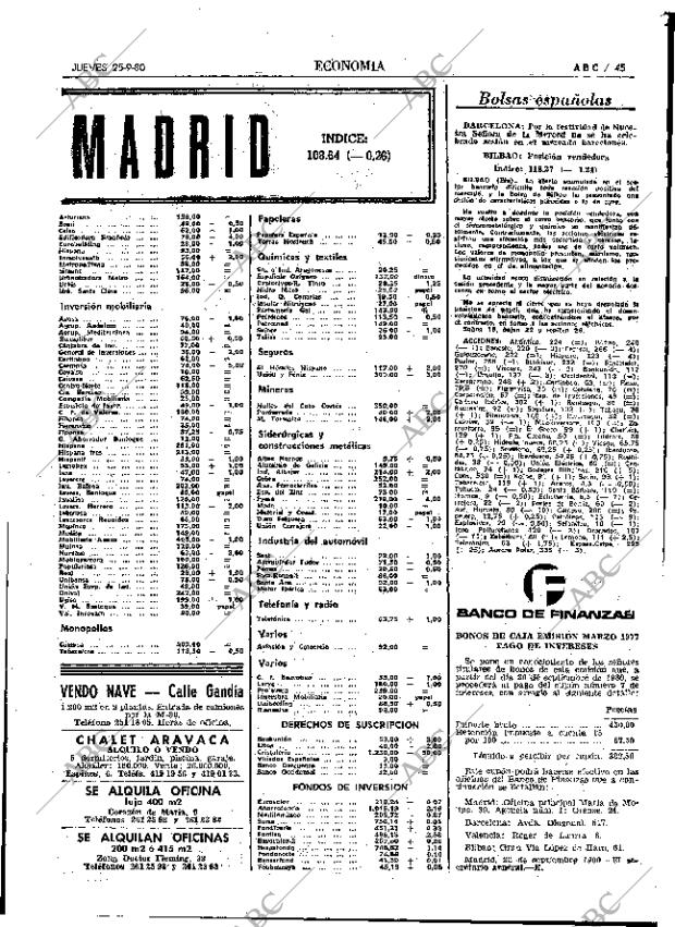 ABC MADRID 25-09-1980 página 57