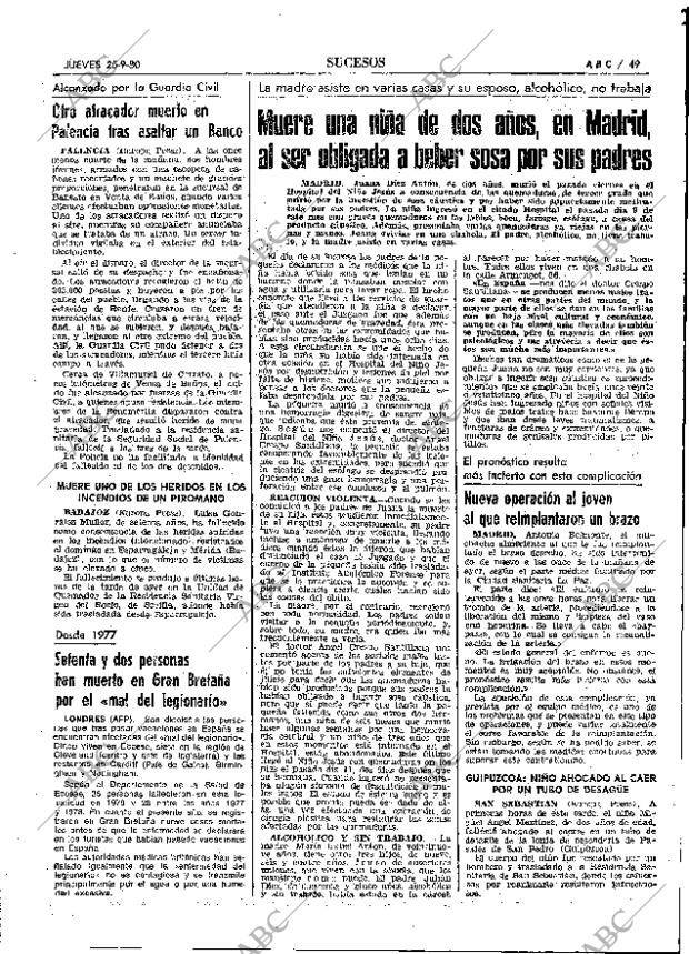 ABC MADRID 25-09-1980 página 61