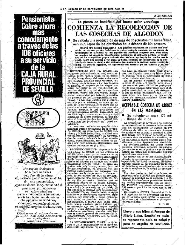 ABC SEVILLA 27-09-1980 página 32