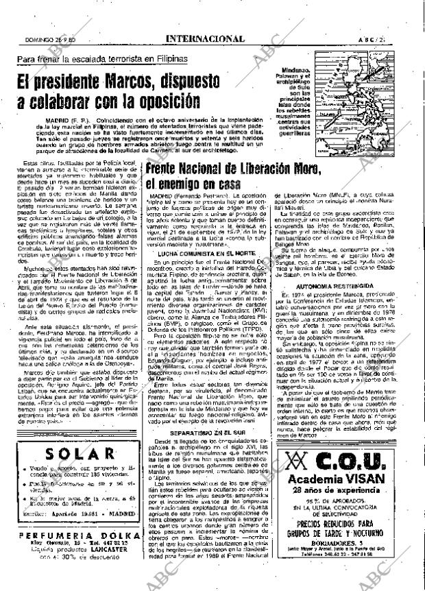 ABC MADRID 28-09-1980 página 33