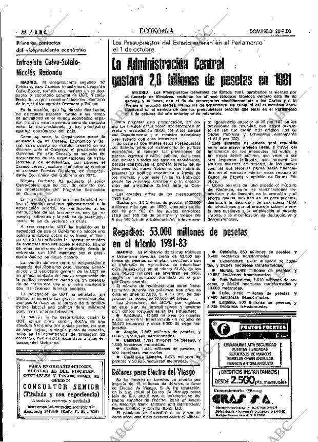 ABC MADRID 28-09-1980 página 50