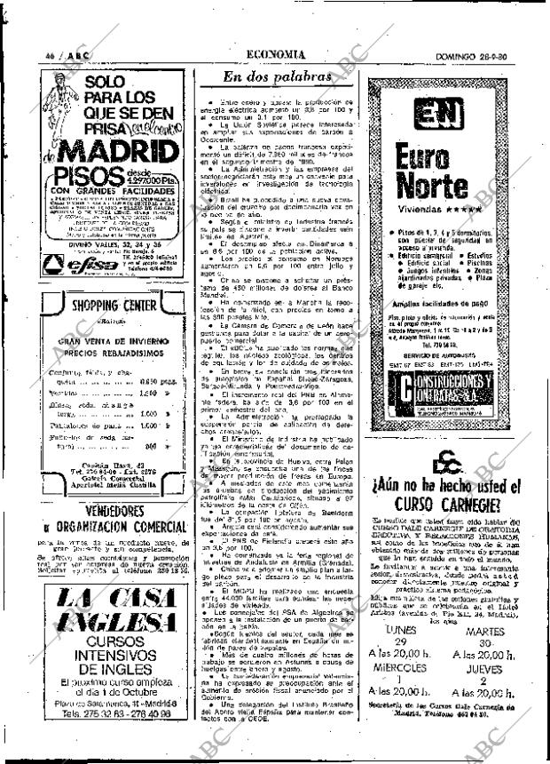 ABC MADRID 28-09-1980 página 58