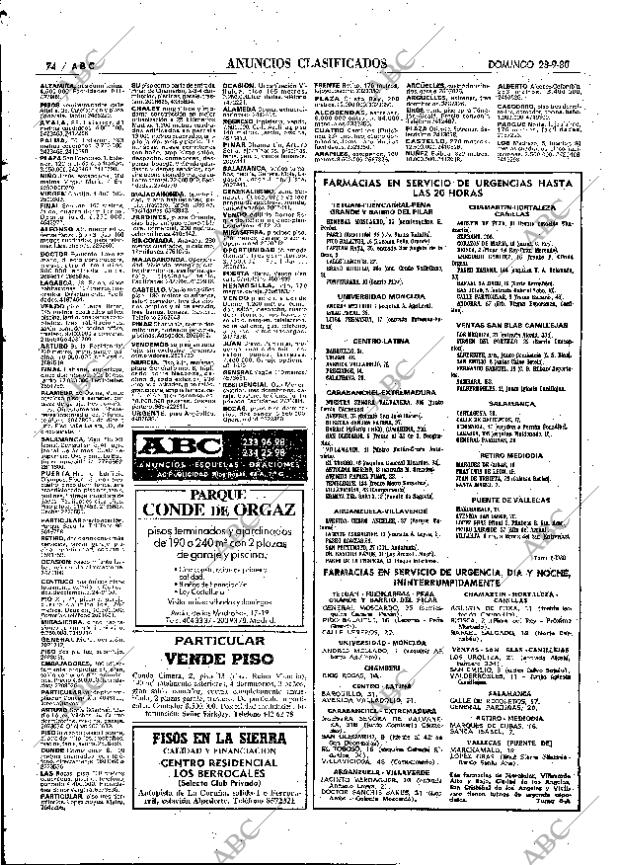 ABC MADRID 28-09-1980 página 86