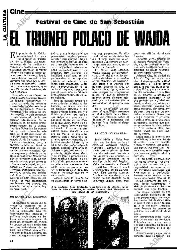 BLANCO Y NEGRO MADRID 01-10-1980 página 44