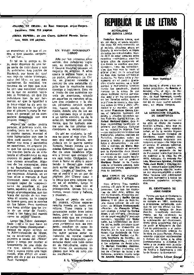 BLANCO Y NEGRO MADRID 01-10-1980 página 47