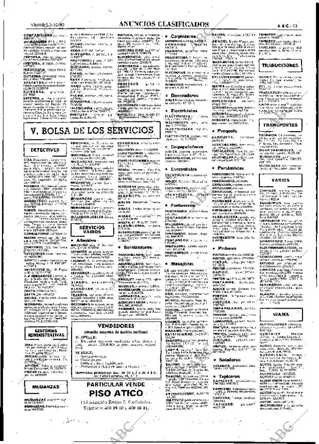 ABC MADRID 03-10-1980 página 85