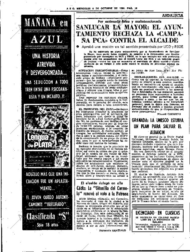 ABC SEVILLA 08-10-1980 página 26