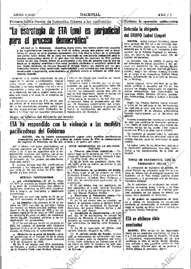 ABC MADRID 09-10-1980 página 19