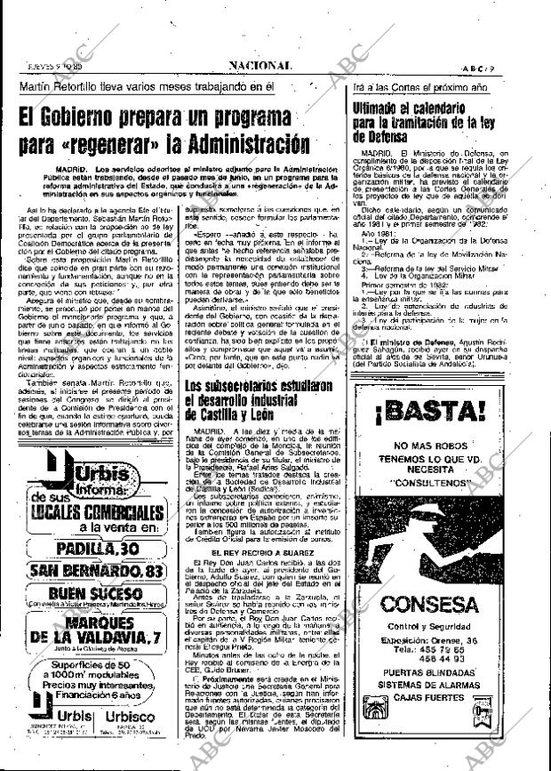 ABC MADRID 09-10-1980 página 21