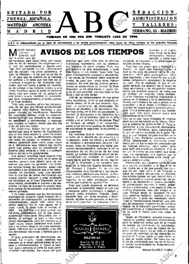 ABC MADRID 09-10-1980 página 3