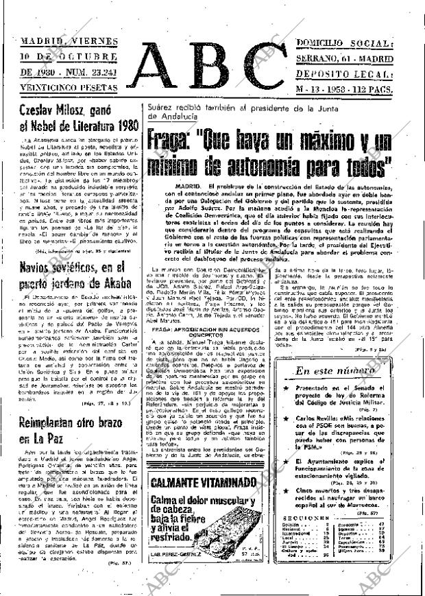ABC MADRID 10-10-1980 página 13